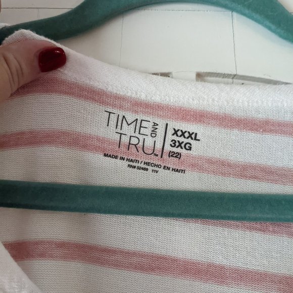 Lot of 2 Time & Tru lightweight sweaters XXXL - Picture 6 of 7